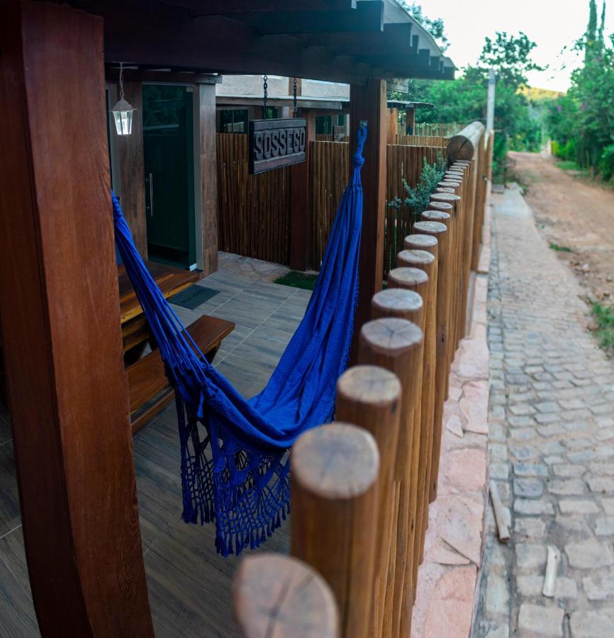 Chale Ribeirao De Baixo Villa Lencois Buitenkant foto